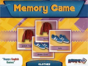 Memory Game - Clothes (w pudełku) [GRA]