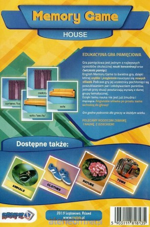 Memory Game - House (folia) [GRA]