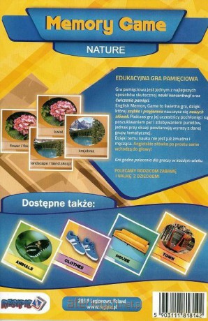 Memory Game - Nature (folia) [GRA]