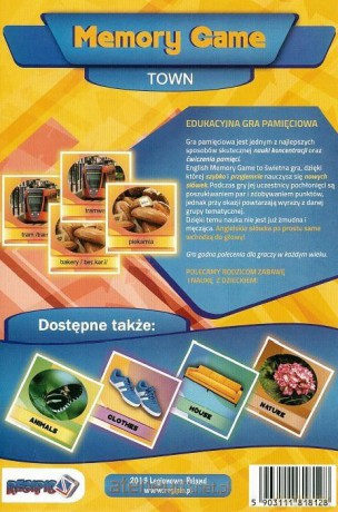 Memory Game - Town (folia) [GRA]