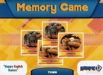 Memory Game - Town (w pudełku) [GRA]