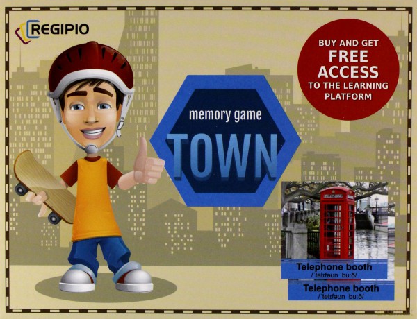 Memory Game - Town (w pudełku) [GRA]