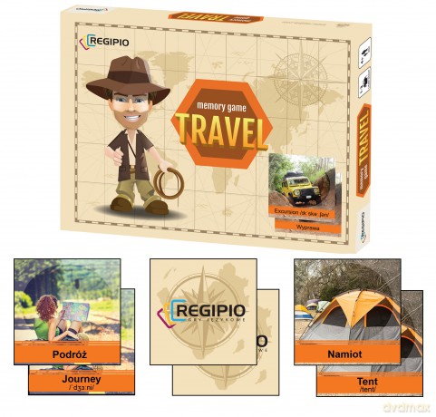 Memory Game - Travel (w pudełku) [GRA]