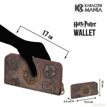 Portfel Harry Potter, wymiary: 10 x 20 x 2.5 cm