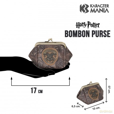 Portmonetka Harry Potter, wymiary: 7 x 10 x 7.5cm