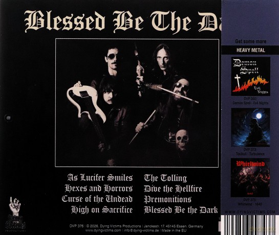 Demon Spell: Blessed Be The Dark [CD]