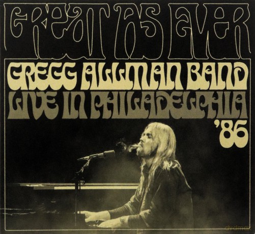 Gregg Band Allman: Great As Ever - Live In Philadelphia (1-11-86) (digipack) [CD]