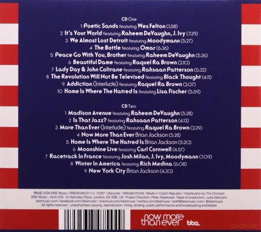 Brian Jackson: Now More Than Ever (digipack) [2CD]