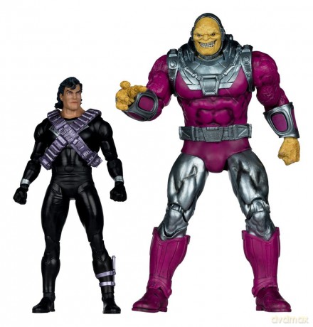 DC Multiverse Megafig Action Figure 2-Pack Mongul vs Superman (Return of Superman) 25 cm [FIGURKA]