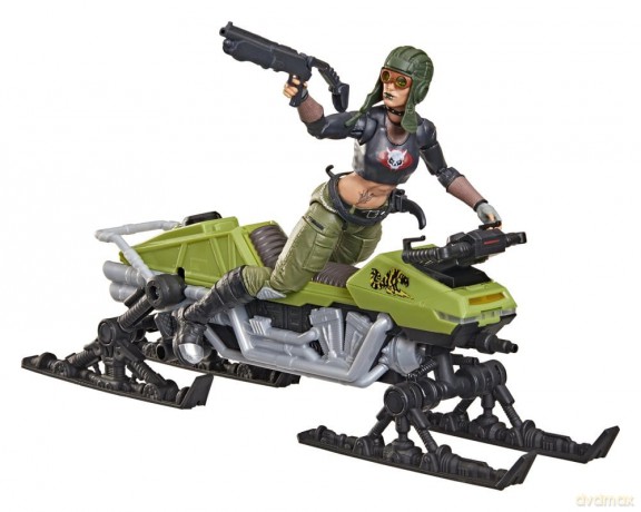 G.I. Joe Classified Series Action Figure and Vehicle Set #194 Zanya and Dreadnok Chameleon (Swamp Skier) 15 cm [FIGURKA]