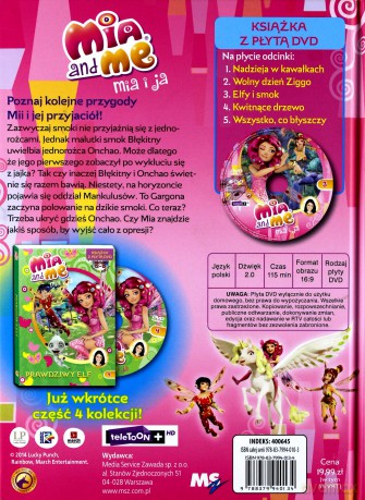 Mia and me. Las tajemni [KSIĄŻKA]+[DVD]