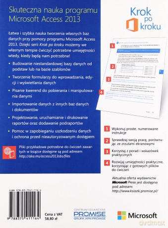 Microsoft Access 2013. Krok po kroku [KSIĄŻKA]