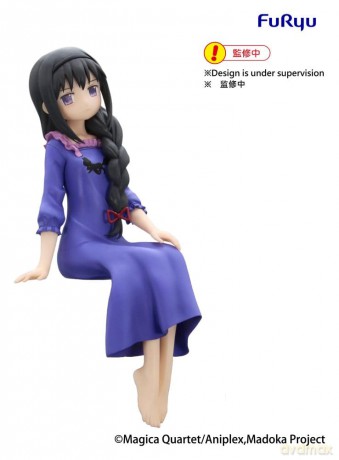 Puella Magi Madoka Magica PVC Figure Noodle Stopper -Homura Akemi- 15 cm [FIGURKA]
