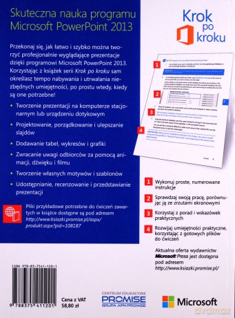 Microsoft PowerPoint 2013. Krok po kroku [KSIĄŻKA]