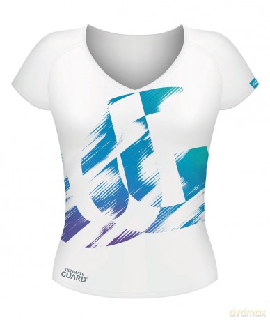 Ultimate Guard Ladies T-Shirt UG Distressed White Size L