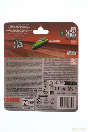 Cars 3 Auta 3 samochody, autka Clipstrip Nile Speedcone