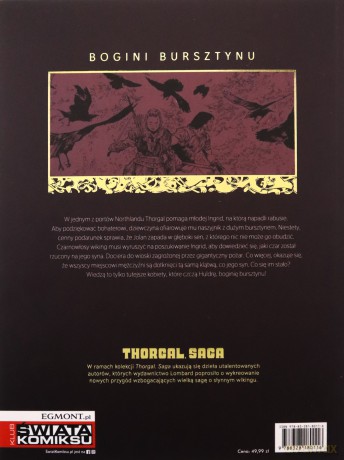 Bogini bursztynu. Thorgal. Saga - Valérie Mangin, Christophe Bec [KSIĄŻKA]