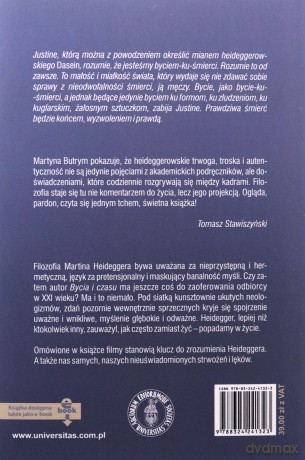 Dasein na wielkim ekranie, czyli filozofia Martina Heideggera w filmach - Martyna Butrym [KSIĄŻKA]