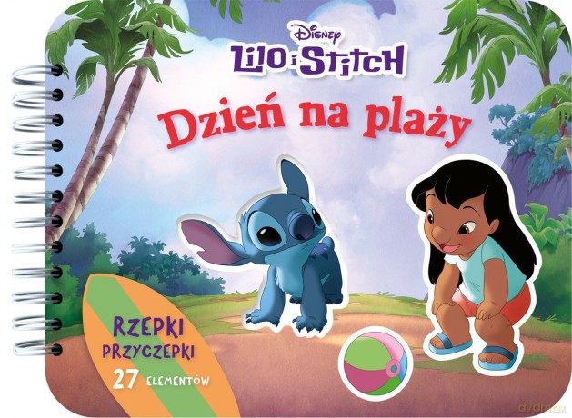 Disney Lilo i Stitch. Rzepki-przyczepki - Monika Kiersnowska [KSIĄŻKA]