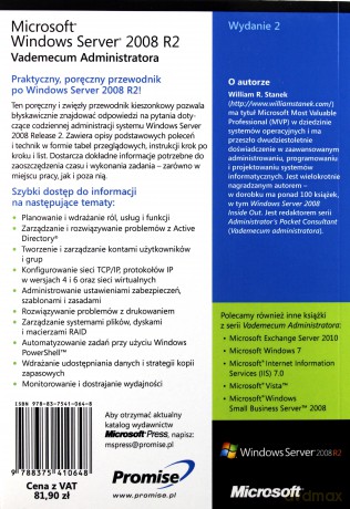 Microsoft Windows Server 2008 R2 [KSIĄŻKA]