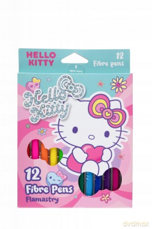 Flamastry Hello Kitty 12 kolorów