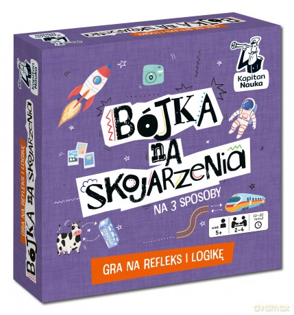 Gra Bójka na skojarzenia gra na refleks i logikę Kapitan Nauka [GRA]