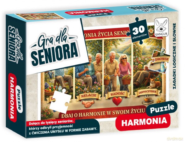 Gra dla Seniora Puzzle Harmonia [PUZZLE]
