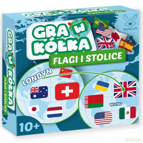 Gra w Kółka Flagi i Stolice [GRA]