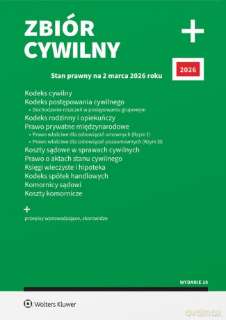 Kodeks cywilny PLUS 2026 [KSIĄŻKA]