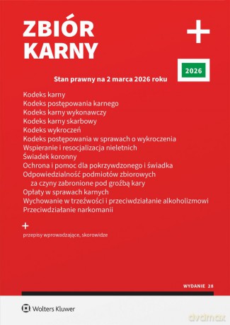 Kodeks karny PLUS 2026 [KSIĄŻKA]