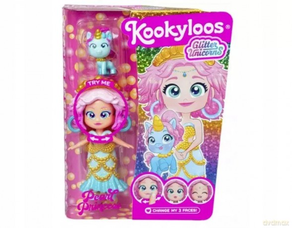 Kookyloos Glitter Unicorns Dolls [FIGURKA]