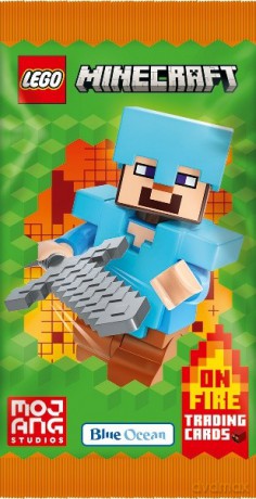 LEGO Minecraft TCC seria 3 saszetka z kartami 1szt.mix [FIGURKA]