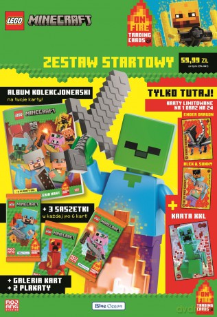 LEGO Minecraft TCC seria 3 Zestaw startowy [FIGURKA]