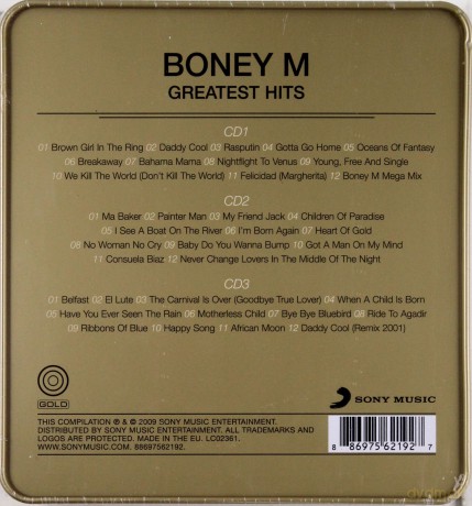 Boney M.: Gold - Greatest Hits (metalbox) [3CD]