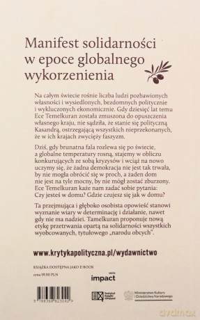 Naród obcych. Jak odbudować wspólny dom w XXI wieku - Ece Temelkuran [KSIĄŻKA]