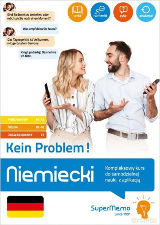 Niemiecki. Kein Problem! Kompleksowy kurs do samodzielnej nauki, z aplikacją [KSIĄŻKA]