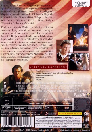 Patriota wersja rozszerzona [DVD]