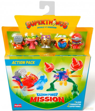 SuperThings Kazoom Power Mission Action Pack [FIGURKA]