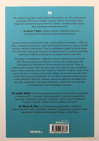 Terapia poznawczo-behawioralna w praktyce klinicznej - Leslie Sokol, Marci G. Fox [KSIĄŻKA]