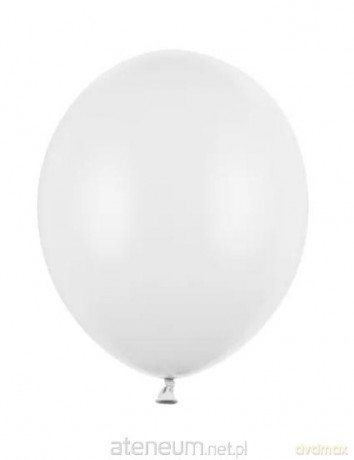 Balony Strong Pastel Pure White 12 cm