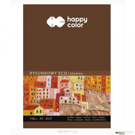 Blok rysunkowy eco A3/25K 150g