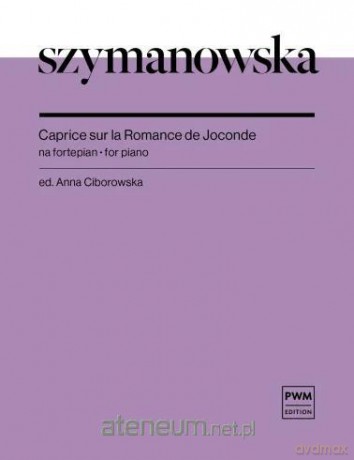 Caprice sur la Romance de Joconde nuty na... - Maria Szymanowska [KSIĄŻKA]
