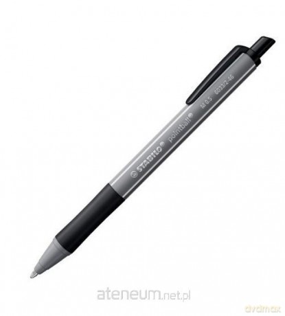 Długopis Pointball 0,5mm czarny (10 szt)