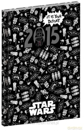 Młodzieżowy kalendarz książkowy 2015 - Star Wars [KSIĄŻKA]