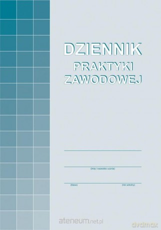 Dziennik praktyki zawodowej A-100-3