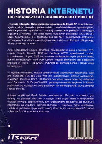 Historia Internetu: Od pierwszego logowania do AI - Marek Pudełko [KSIĄŻKA]