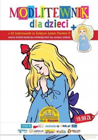 Modlitewnik dla dzieci Dziewczynka [KSIĄŻKA]