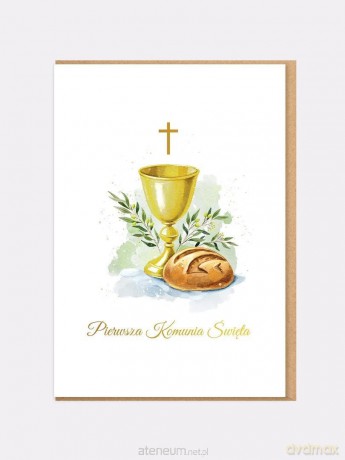 Karnet Pierwsza Komunia Święta