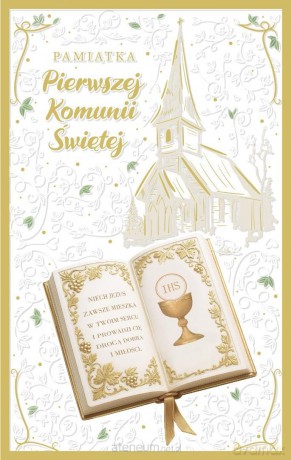 Kartka okolicznościowa Komunia KP31
