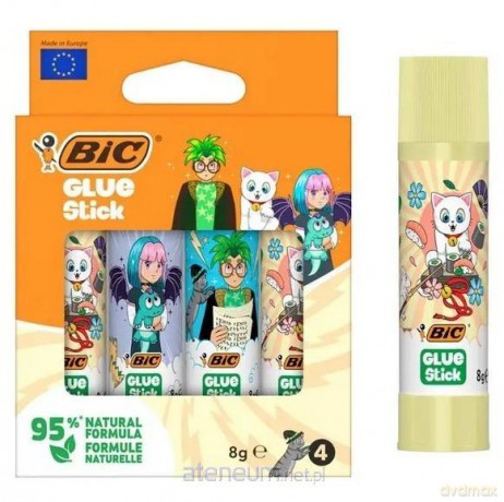 Klej Stick ECOlustions 8g Decor 4 szt